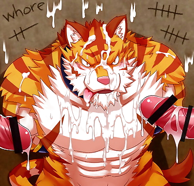 A muscular tiger cuntboy by..